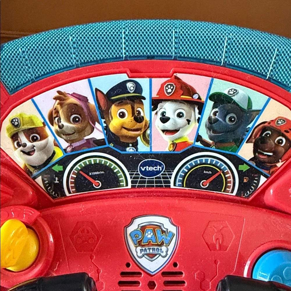Paw Patrol Red and Blue Adventure Steering Toy